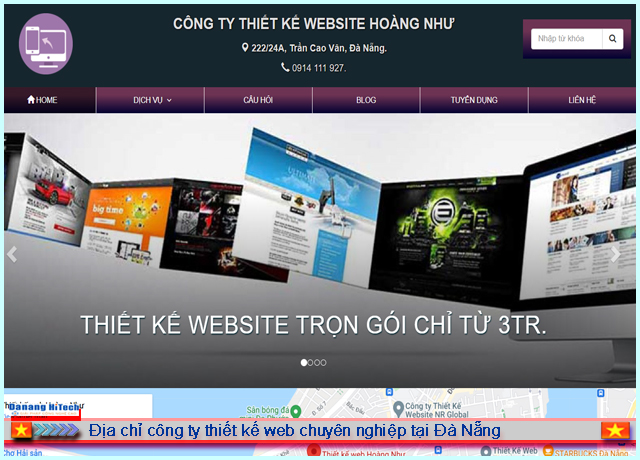 Top địa chỉ công ty thiết kế web chuyên nghiệp tại Đà Nẵng 
