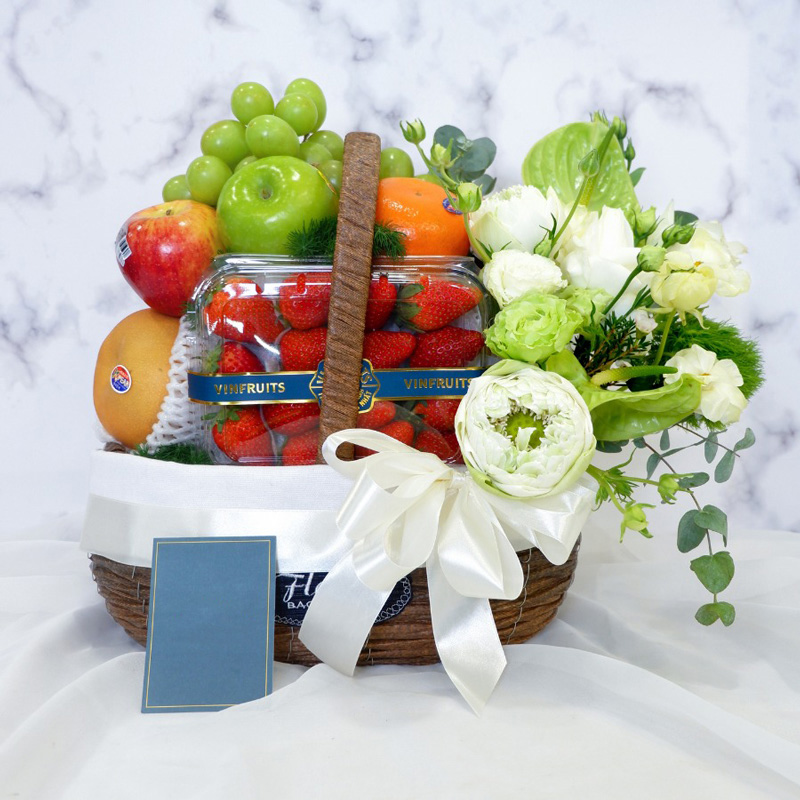 Ý nghĩa giỏ trái cây kính viếng trong văn hóa tang lễ