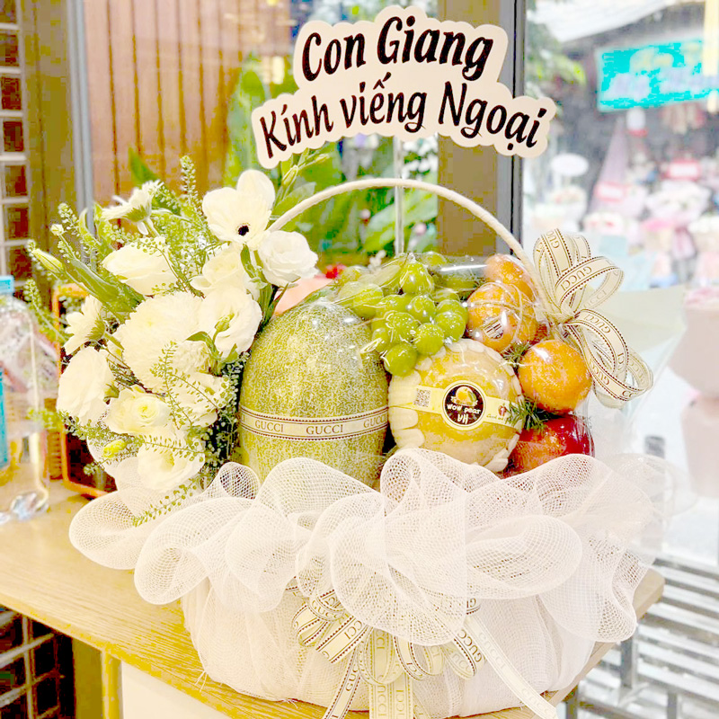 Cách chọn giỏ trái cây kính viếng theo phong thủy tránh gây xung khắc