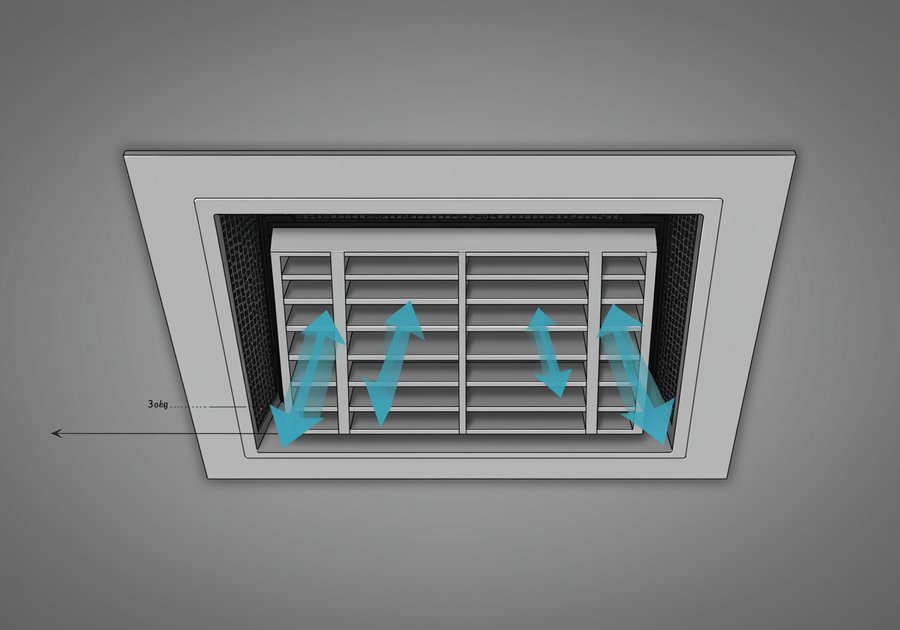 Phân tích vai trò miệng gió EAG trong việc điều tiết luồng khí phong thủy