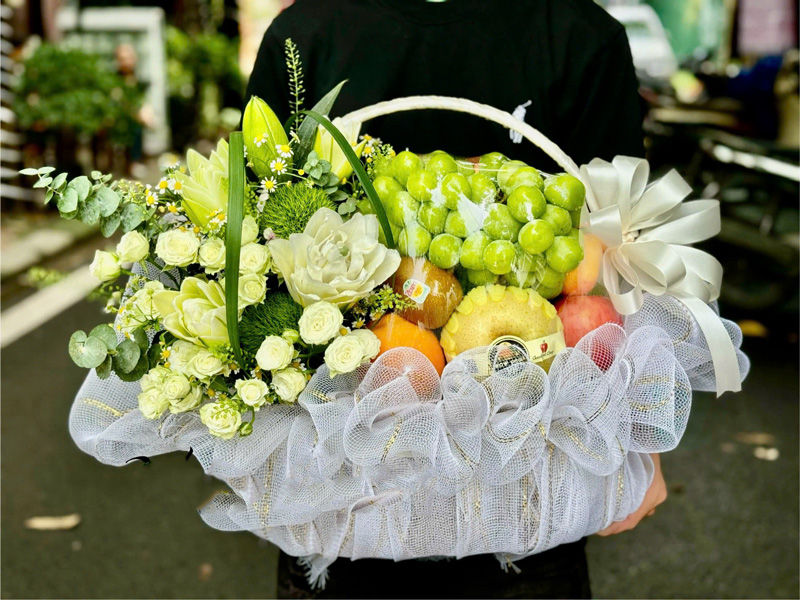 giỏ trái cây kính viếng gồm những gì